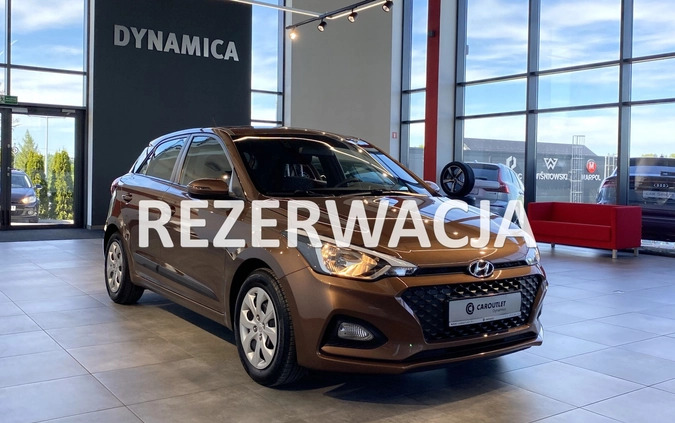 hyundai i20 Hyundai i20 cena 48900 przebieg: 27700, rok produkcji 2018 z Miasteczko Śląskie